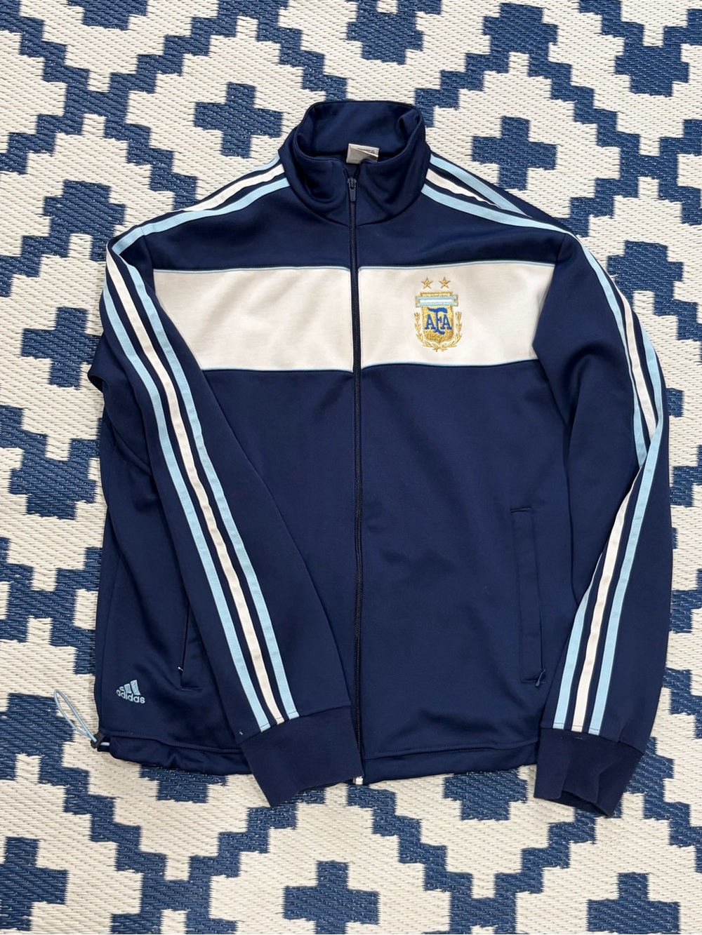Vintage Adidas Argentina 2006 FIFA World Cup Germany Track Jacket Size L